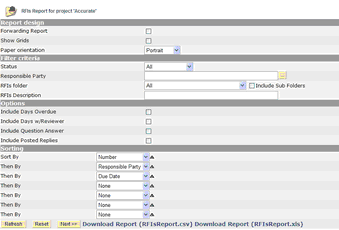 Sched Report Criteria